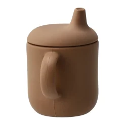 Children's Mugs|Coffee Cups^Scandi Living Elvie sippy cup silicone 180 ml, Hazel Brown