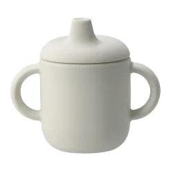 Children's Mugs|Coffee Cups^Scandi Living Elvie sippy cup silicone 180 ml, Vanilla White