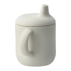 Children's Mugs|Coffee Cups^Scandi Living Elvie sippy cup silicone 180 ml, Vanilla White