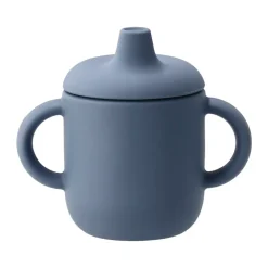 Children's Mugs|Coffee Cups^Scandi Living Elvie sippy cup silicone 180 ml, Blue