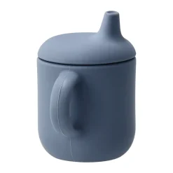 Children's Mugs|Coffee Cups^Scandi Living Elvie sippy cup silicone 180 ml, Blue