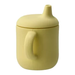 Children's Mugs|Coffee Cups^Scandi Living Elvie sippy cup silicone 180 ml, Lemon Yellow