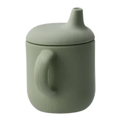 Children's Mugs|Coffee Cups^Scandi Living Elvie sippy cup silicone 180 ml, Green