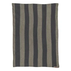 Best Mette Ditmer Elvira kitchen towel 50x70 cm, Dark grey GreyBeige