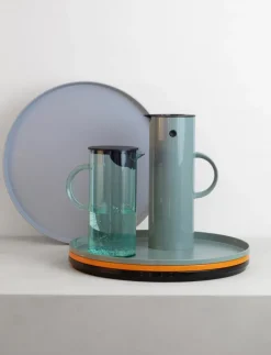 Online Stelton EM77 jug with lid 1.5 L, Dusty Green