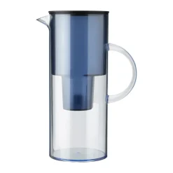 Water Jugs And Carafes^Stelton EM77 jug with water filter 2 L, Blue