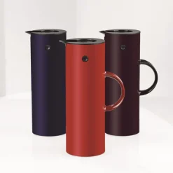 New Stelton EM77 vacuum jug 1 l, Red