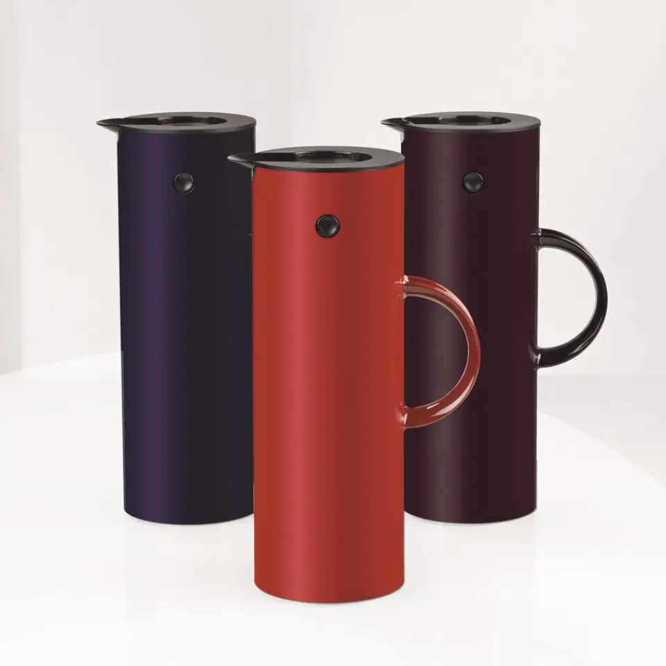 New Stelton EM77 vacuum jug 1 l, Red