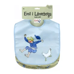 Best Rätt Start Emil i Lönneberga bib 2-pack, Blue Multi