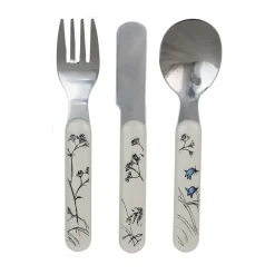 Outlet Rätt Start Emil i Lönneberga children's cutlery 3 pieces, White Multi