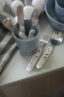 Outlet Rätt Start Emil i Lönneberga children's cutlery 3 pieces, White Multi