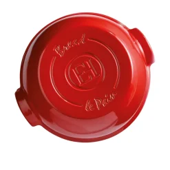 Clearance Emile Henry bread dish oval 5.2 L, Red