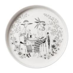 Online Arabia Emilia pie dish Ø28 cm, Black-white BlackWhite