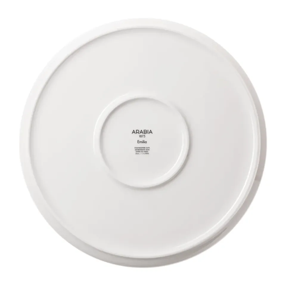 Online Arabia Emilia pie dish Ø28 cm, Black-white BlackWhite