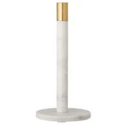 Kitchen Towel Holders^Bloomingville Emira kitchen paper holder marble 32 cm, White