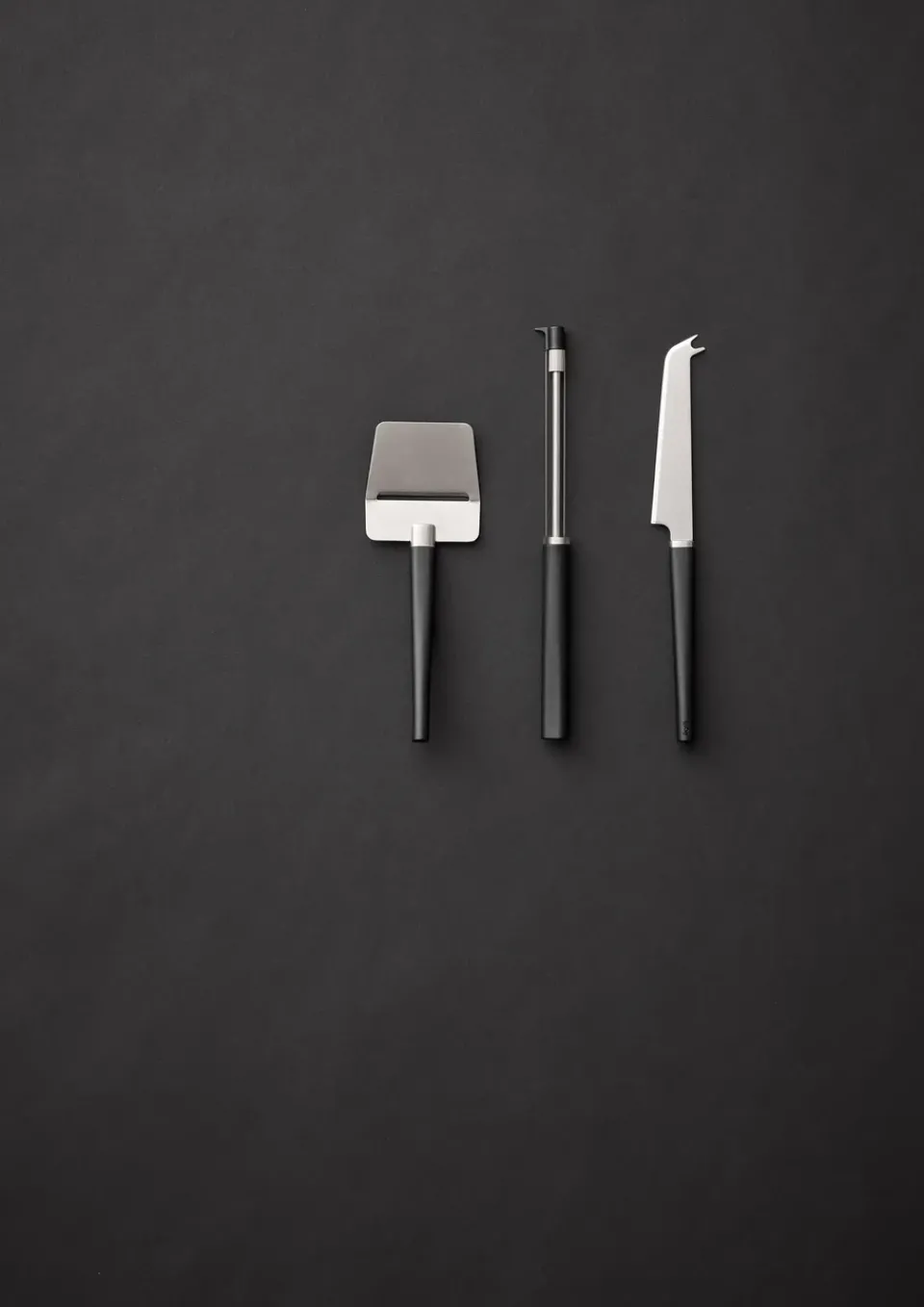 Rosti Emma cheese set 3 pieces, Black