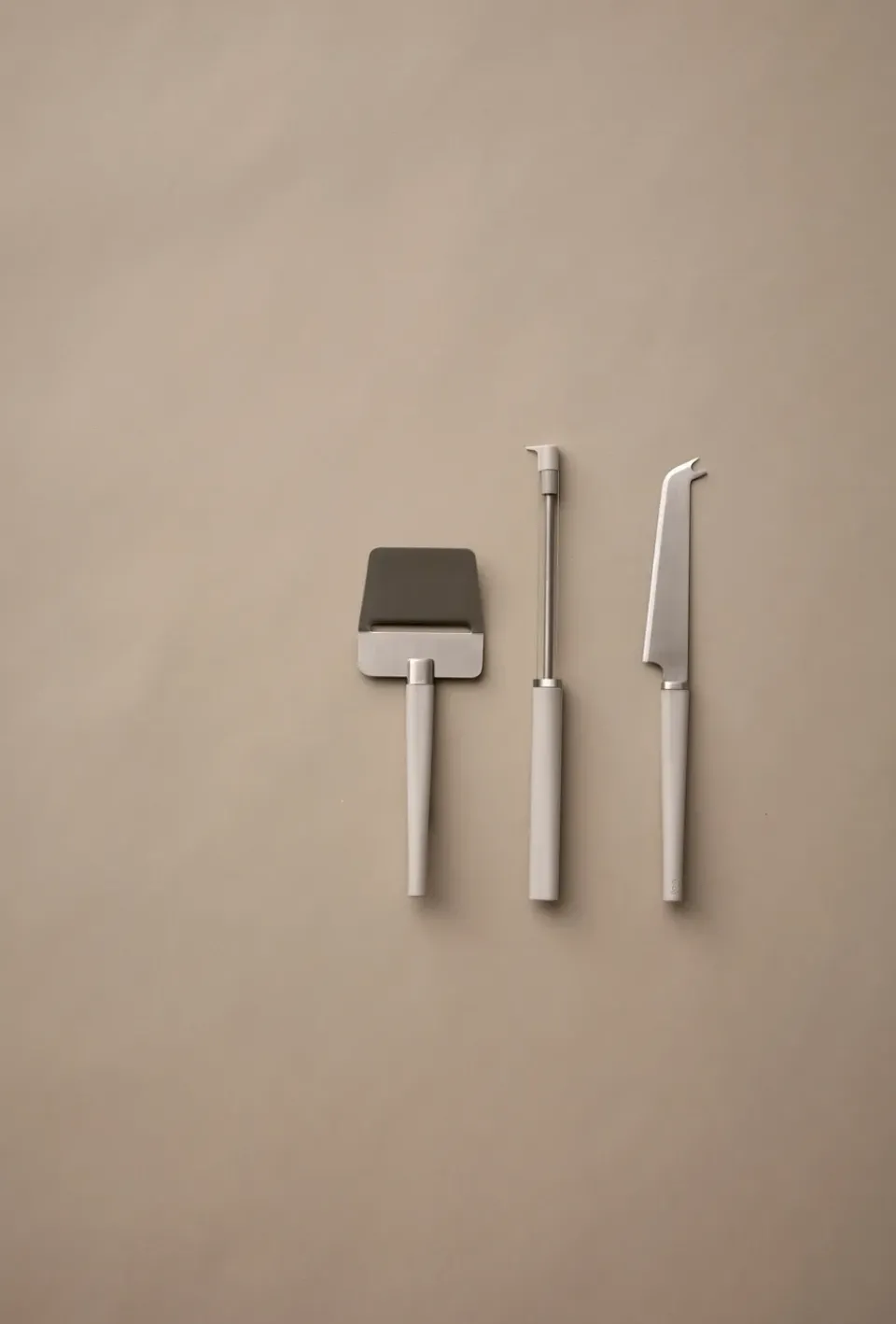 Cheese Knives|Serving Utensils^Rosti Emma cheese set 3 pieces, Humus Brown