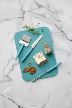 Cheese Knives^Rosti Emma cheese set 3 pieces, Nordic Green
