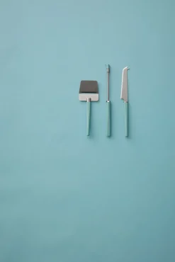 Cheese Knives^Rosti Emma cheese set 3 pieces, Nordic Green