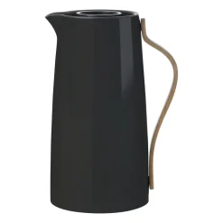 Thermoses^Stelton Emma coffee vacuum jug, Black