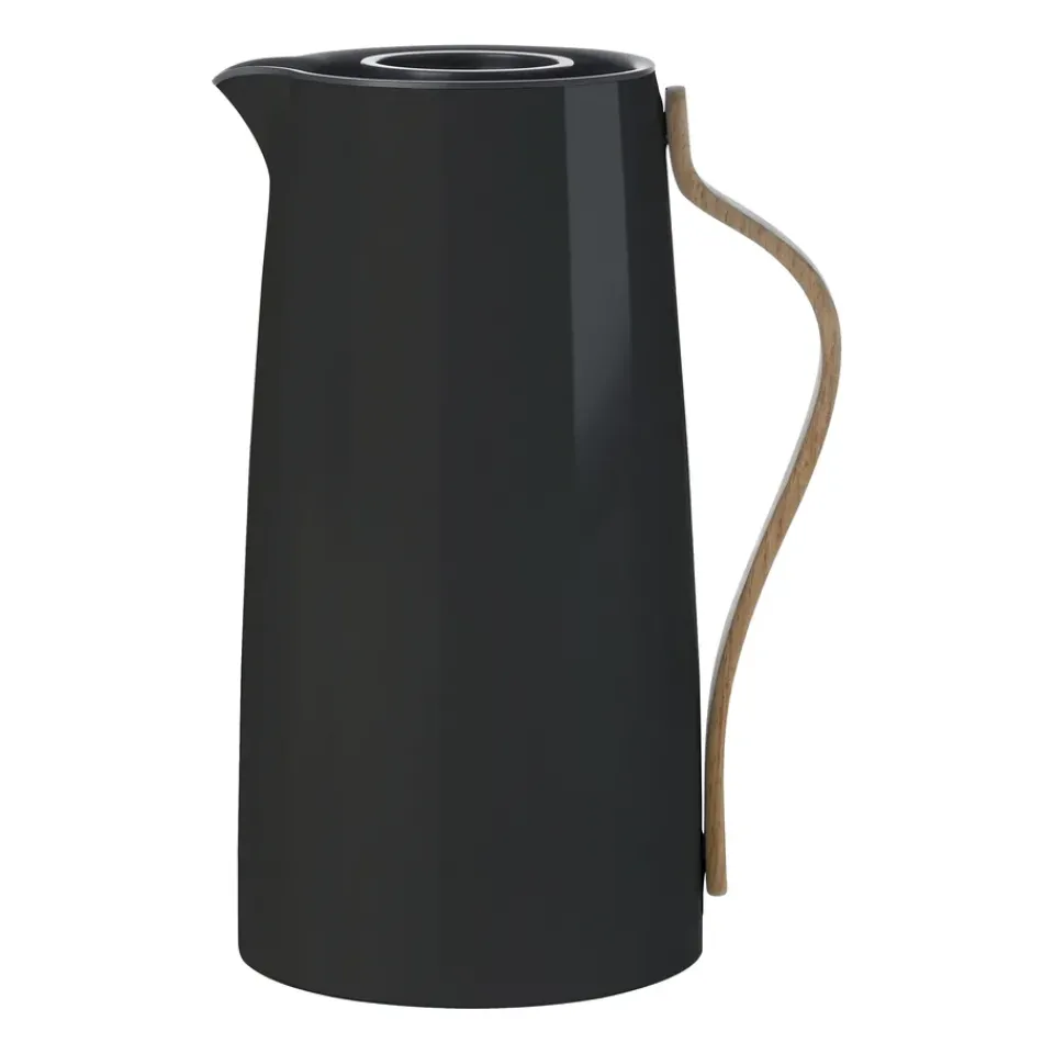 Thermoses^Stelton Emma coffee vacuum jug, Black