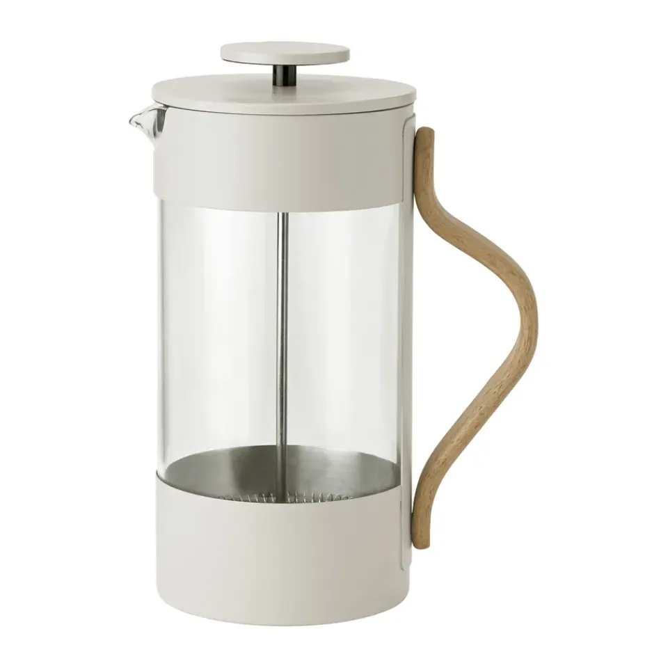 Clearance Stelton Emma French Press 1 L, Sand Beige