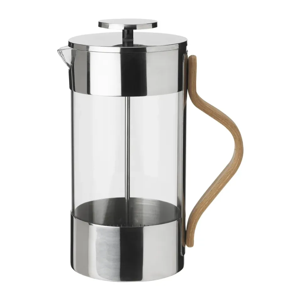 Stelton Emma French press 1 L, Steel Silver-coloured