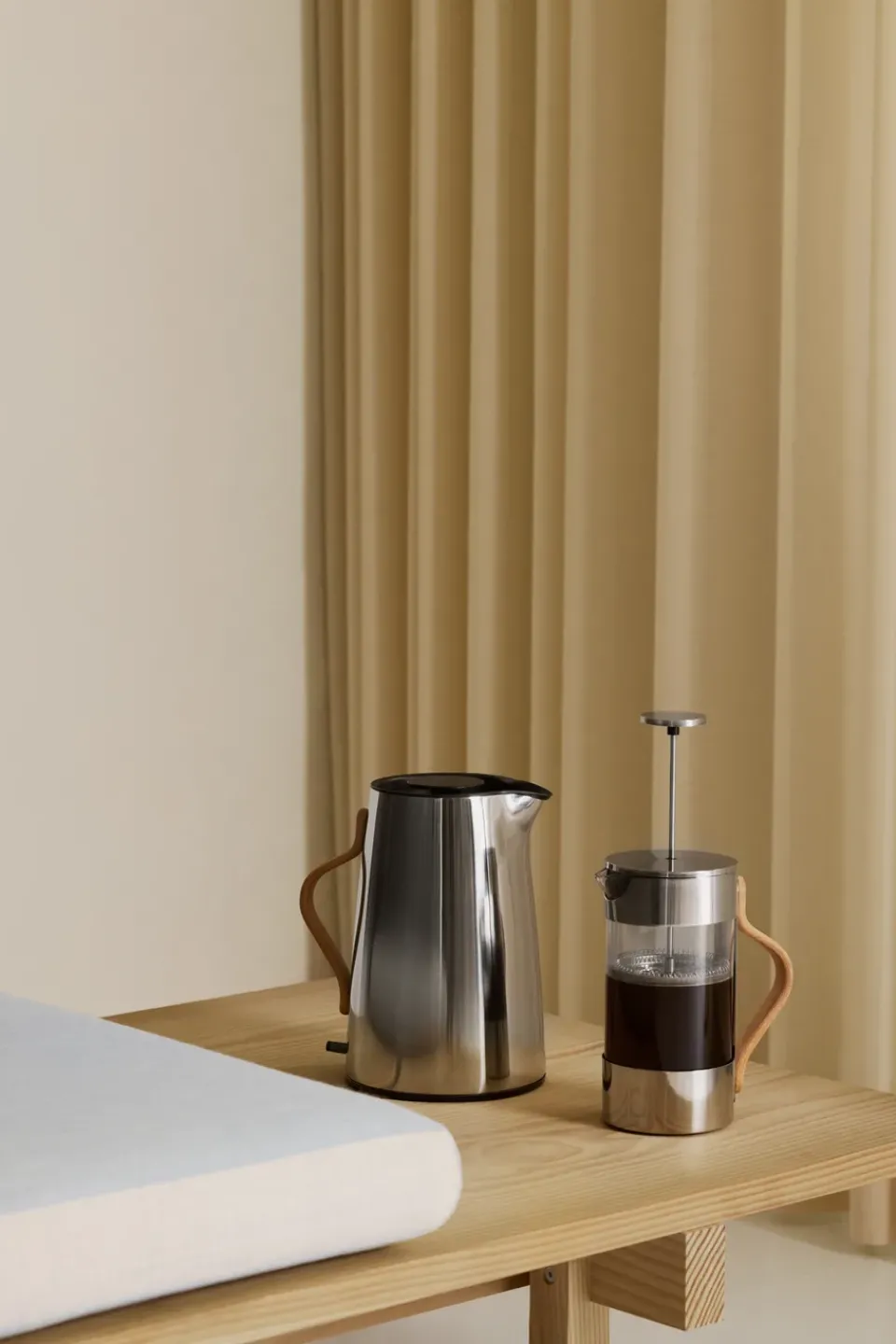 Stelton Emma French press 1 L, Steel Silver-coloured