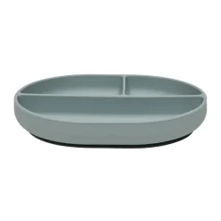 OYOY Enkei suction children's plate, Dusty Blue