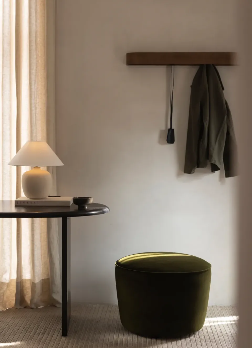Clothes Racks, Coat Stands & Hangers|Clothes Racks, Coat Stands & Hangers^Audo Copenhagen Epoch clothes hanger 79 cm, Dark stained oak Brown