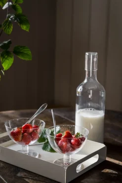 Dessert Bowls^ERNST bowl bubbly glass 2-pack, Clear Transparent