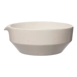 Discount ERNST bowl natural white, H7 cm Ø17 cm Beige