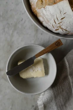 Sale ERNST butter knife, Acacia, 15 cm Beige