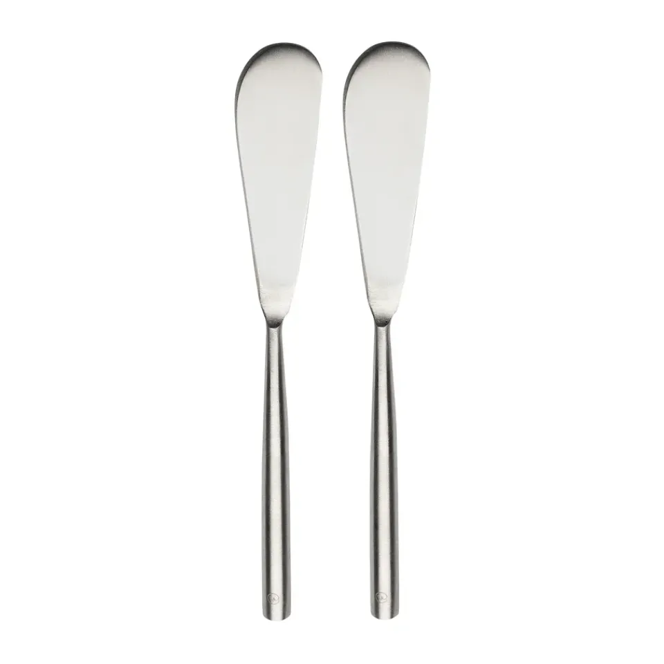 Hot ERNST butter knife 2-pack, Stainless steel Silver-coloured