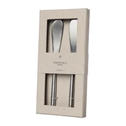 Hot ERNST butter knife 2-pack, Stainless steel Silver-coloured