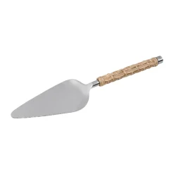 Cake Knives & Servers^ERNST cake server braided handle, Seagrass, 24.5 cm Beige