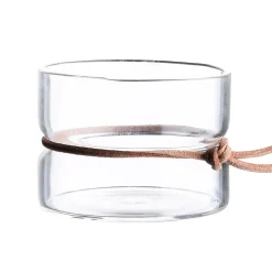 Tea Light Holders, Lanterns & Candle Dishes^ERNST candle holder H6cm Ø6cm, clear Transparent