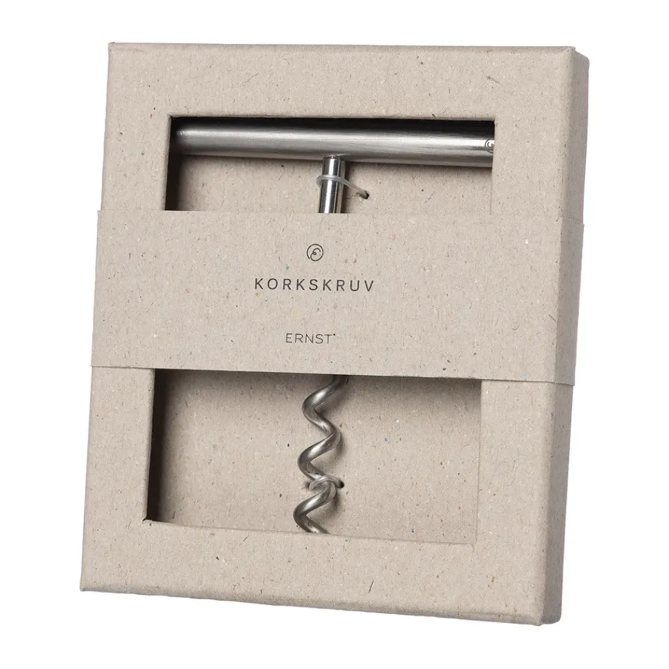 Corkscrews & Openers^ERNST corkscrew, Stainless steel Silver-coloured