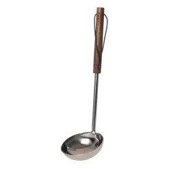 Spoons, Scoops & Ladles^ERNST dustpan with wooden handle, Dark Brown