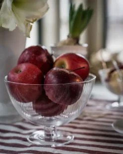 Best ERNST glass bowl with foot, Ø16.5 cm Transparent