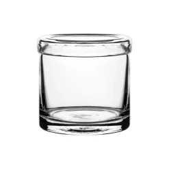 Outlet ERNST glass jar without lid, 15 cm Transparent