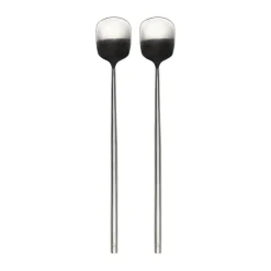 ERNST long drink spoon 2-pack, Stainless steel Silver-coloured