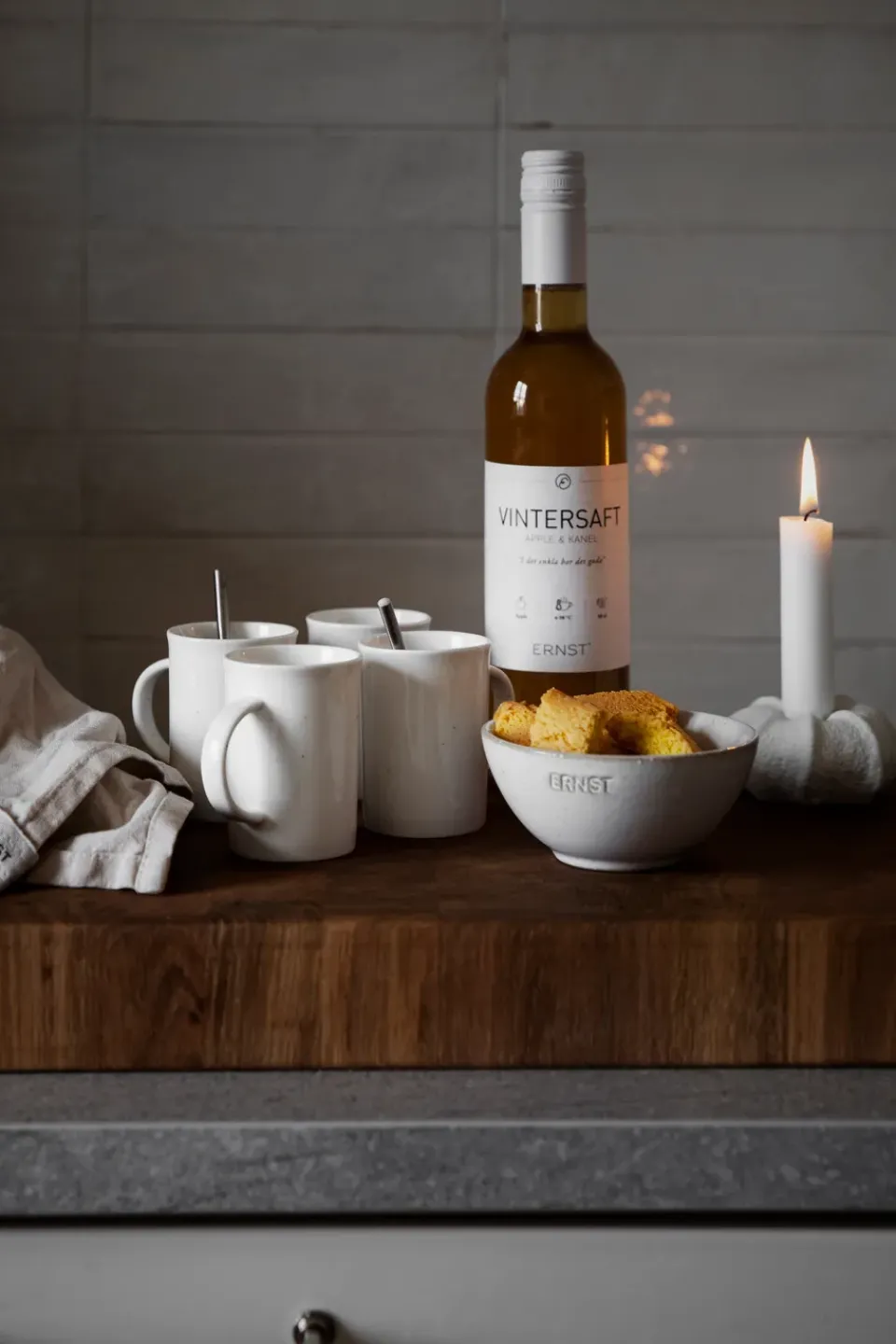 Glögg & Mulled Wine Mugs|Espresso Cups^ERNST mulled wine mug porcelain 7.5 cm, Vanilla White