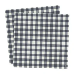 Hot ERNST napkin checkered 33x33 cm 20-pack, Blue-light grey BlueGrey