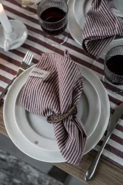ERNST napkin ring 2-pack, Dark Brown
