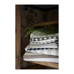 ERNST napkin thin stripes 40x40 cm, Brown-white BrownWhite