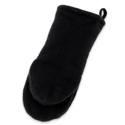Online ERNST oven glove cotton, Black