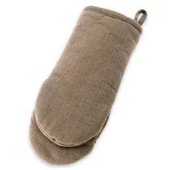 Oven Mitts, Gloves & Pot Holders^ERNST oven glove cotton, Mole Brown