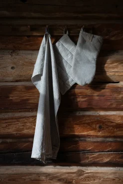 Oven Mitts, Gloves & Pot Holders^ERNST oven mitt striped, Blue-beige BlueBeige
