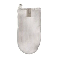 Sale ERNST oven mitt striped, Beige-white stripe BeigeWhite